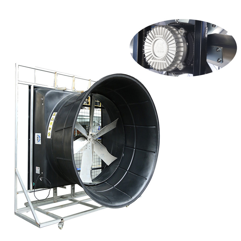 IP55 রেট 2000W 72 'শিল্প নিষ্কাশন জন্য 60m3/h বায়ু ভলিউম সঙ্গে'
