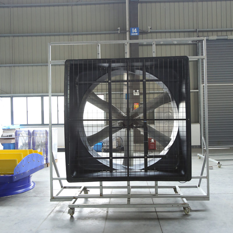 IP55 রেট 2000W 72 'শিল্প নিষ্কাশন জন্য 60m3/h বায়ু ভলিউম সঙ্গে'