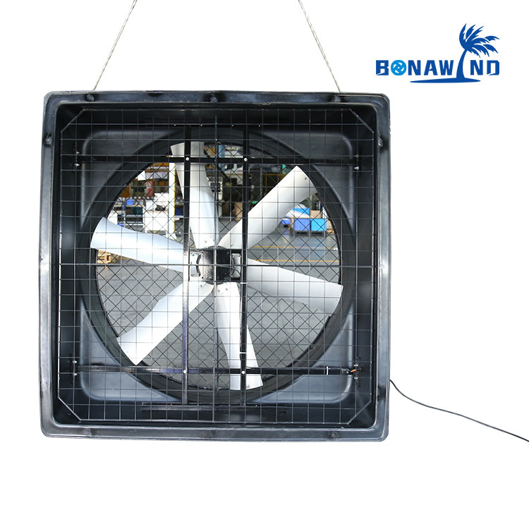 IP55 রেট 2000W 72 'শিল্প নিষ্কাশন জন্য 60m3/h বায়ু ভলিউম সঙ্গে'
