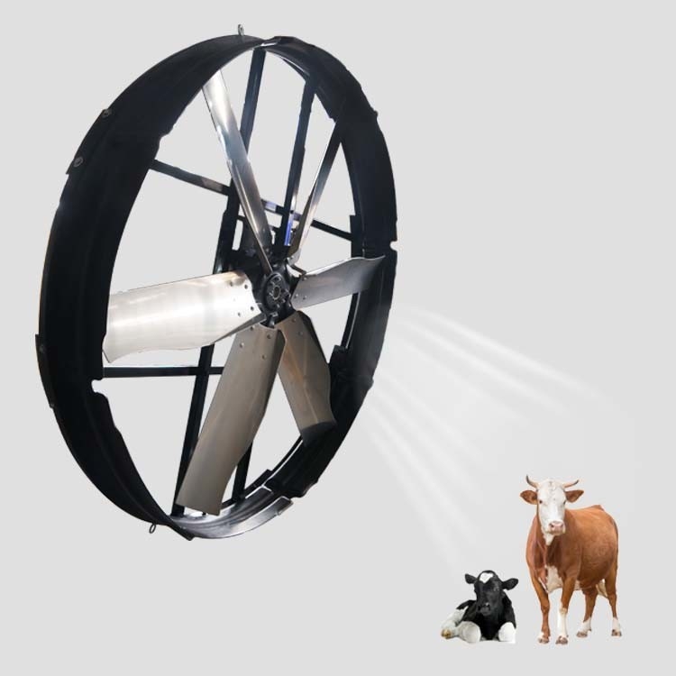 উচ্চ দক্ষতা 3Φ 380V 50Hz পাওয়ার সাপ্লাই এবং 60m3h অসামান্য বায়ু ভলিউম সঙ্গে শিল্প প্যানেল ফ্যান