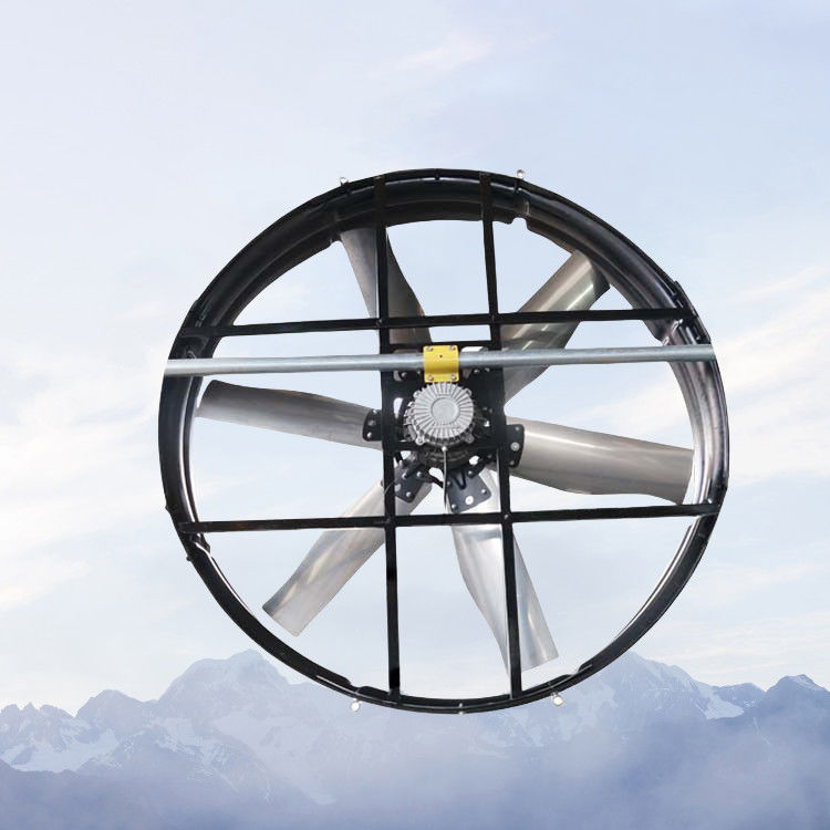 উচ্চ দক্ষতা সম্পন্ন ইন্ডাস্ট্রিয়াল প্যানেল ফ্যান, ৩Φ ৩৮০V ৫০Hz বিদ্যুৎ সরবরাহ এবং ৬০ ঘনমিটার/ঘণ্টা অসাধারণ বায়ু প্রবাহ