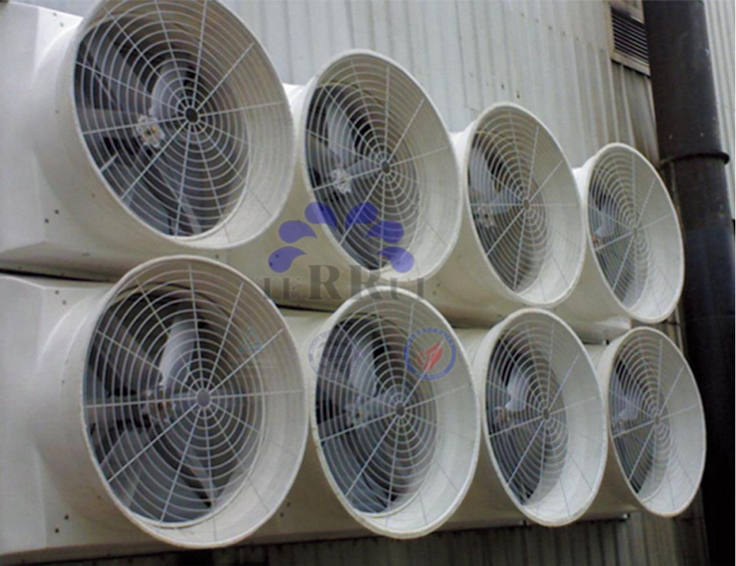 ভারী দায়িত্ব শিল্প নিষ্কাশন ফ্যান 48 ′′ ব্লেড 850W শক্তি এবং 48000m3/h সর্বোচ্চ বায়ু প্রবাহ সঙ্গে