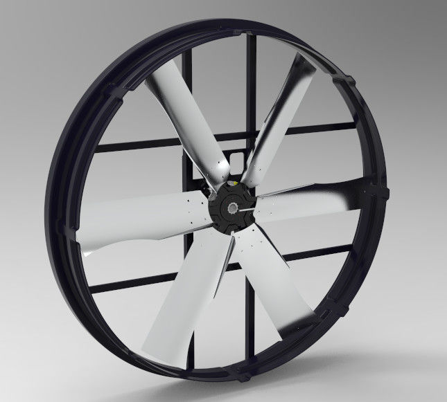 সর্বোচ্চ বায়ুপ্রবাহ 120000 m³/h এবং 60 m³/h ক্ষমতা সম্পন্ন শিল্প প্যানেল ফ্যান, ভোর্টেক্স ইনলাইন