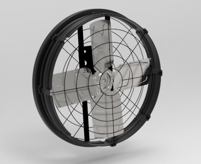 শব্দের মাত্রা ≤৬৯ডিবি সহ গবাদি পশুর খামারের ফ্যান, ফ্রেমের আকার ১১২২*১১২২*৩০৬মিমি এবং ৩০০ওয়াট ইনপুট পাওয়ার