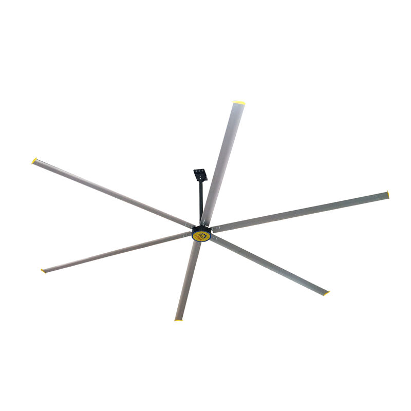 Terrui Industrial Ceiling Fan with BLDC Motor HVLS Ceiling Fan for Large Spaces