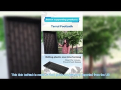 হেভি ডিউটি ​​প্লাস্টিক এলএলডিপিই ক্যাটল ফুটবাথ কন্টেইনার বাদামী রঙ