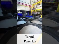 পাওয়ার ইন্ডাস্ট্রিয়াল এক্সজাস ফ্যান 2000W ইনপুট 345r/min ঘূর্ণন গতি 20%-100% গতি নিয়ন্ত্রণ