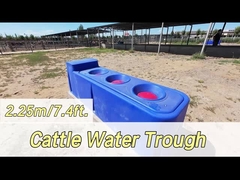 উচ্চ ক্ষমতার গরু পানীয়ের ট্রাভ 85L ভারী দায়িত্ব প্রভাব প্রতিরোধী পলিথিলিন উপাদান