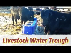 সর্বোচ্চ জল দক্ষতার জন্য 40L/মিনিট প্রবাহ হার নীল গরু পানীয় ট্র্যাফ