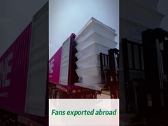 0.4hp 380-480V শিল্প নিষ্কাশন ফ্যান 750RPM ঘূর্ণন গতি সঙ্গে