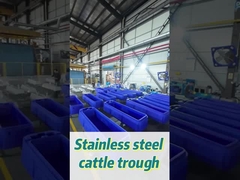 260L/68gal ধারণক্ষমতা গবাদি পশু স্বয়ংক্রিয় জল সরবরাহকারী নীল রঙ এবং 120L/মিনিট প্রবাহ হার সঙ্গে