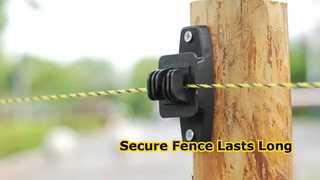 অ-পরিবাহী প্লাস্টিক দিয়ে গঠিত, এই নিরোধকগুলি কঠিন কৃষি পরিবেশে স্থায়ী হওয়ার জন্য তৈরি করা হয়েছে